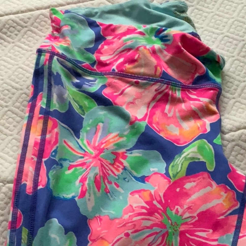 Lilly Pulitzer high waist cropped leggings